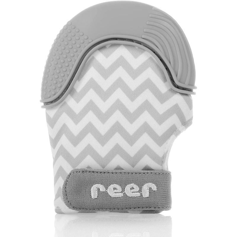 Manusa de dentitie bebelusi pentru masaj gingival si calmare, 3+ luni, Reer 79231 - Default Title