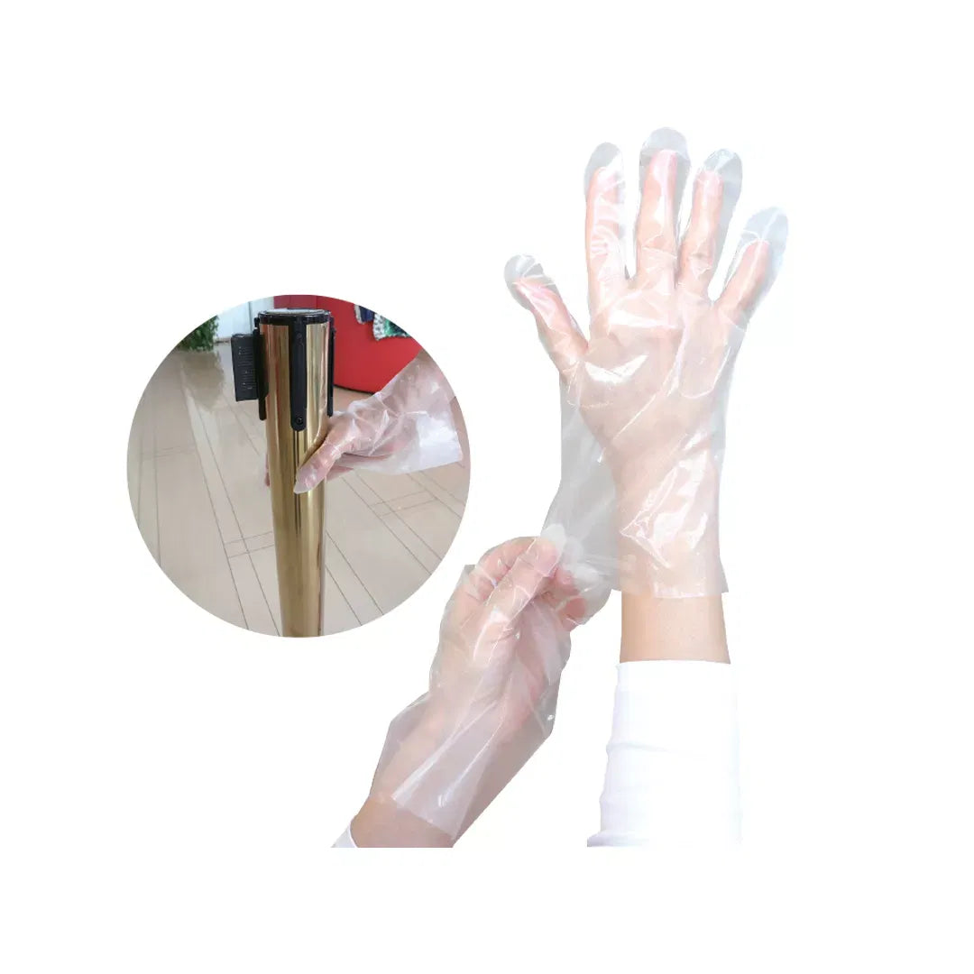 Manusi de protectie elastomer, antiderapante, set 100 buc - S