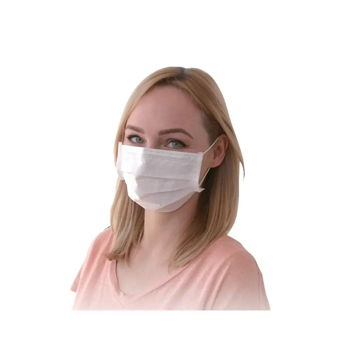 Masca de protectie, set 25 buc, Albastru, Car-Boy