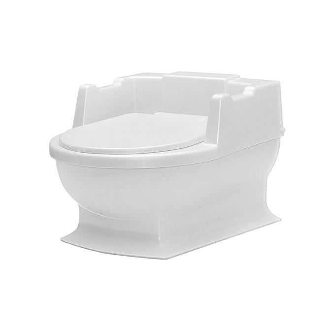 Minitoaleta SitzFritz pentru copii, olita educationala, 18+ luni, alba, Reer 44220 - Default Title