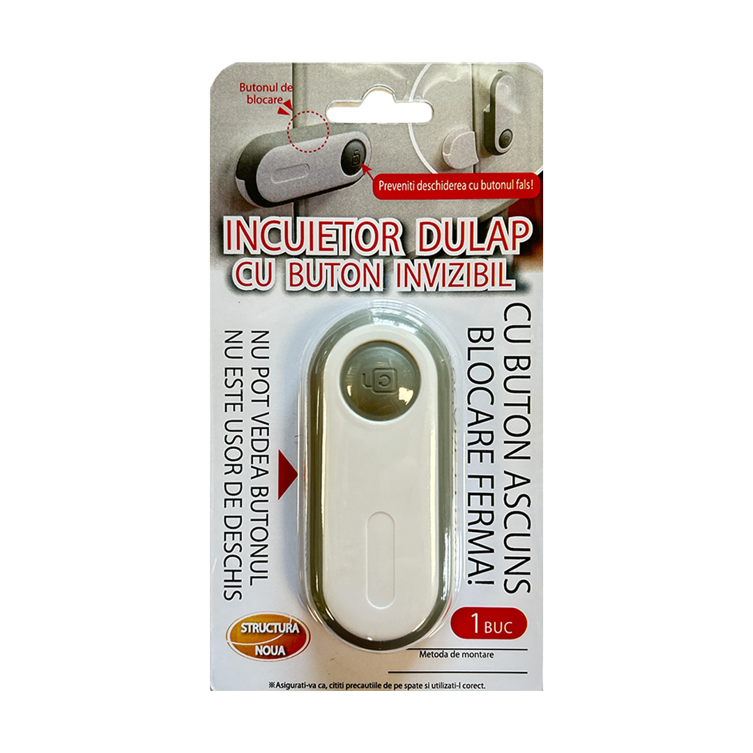 Opritor usi dulap, cu buton invizibil, 1 buc - Default Title