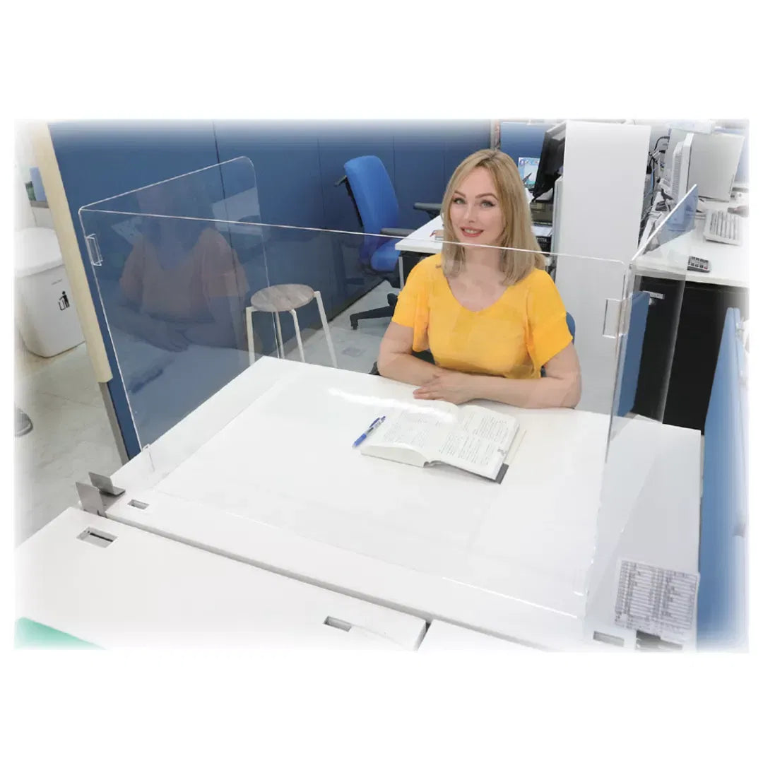 Panou acrilic de protectie, in forma de U, 60x90x60x4 - Default Title