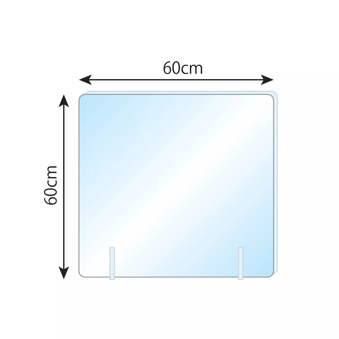 Panou acrilic fara orificiu de deschidere, 60x60x4x10cm