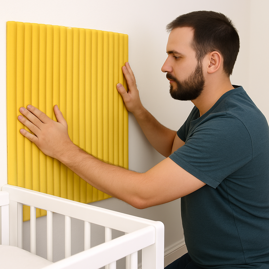 Tapet perete camera copii spumă 600x900x9 - Siguranță copii