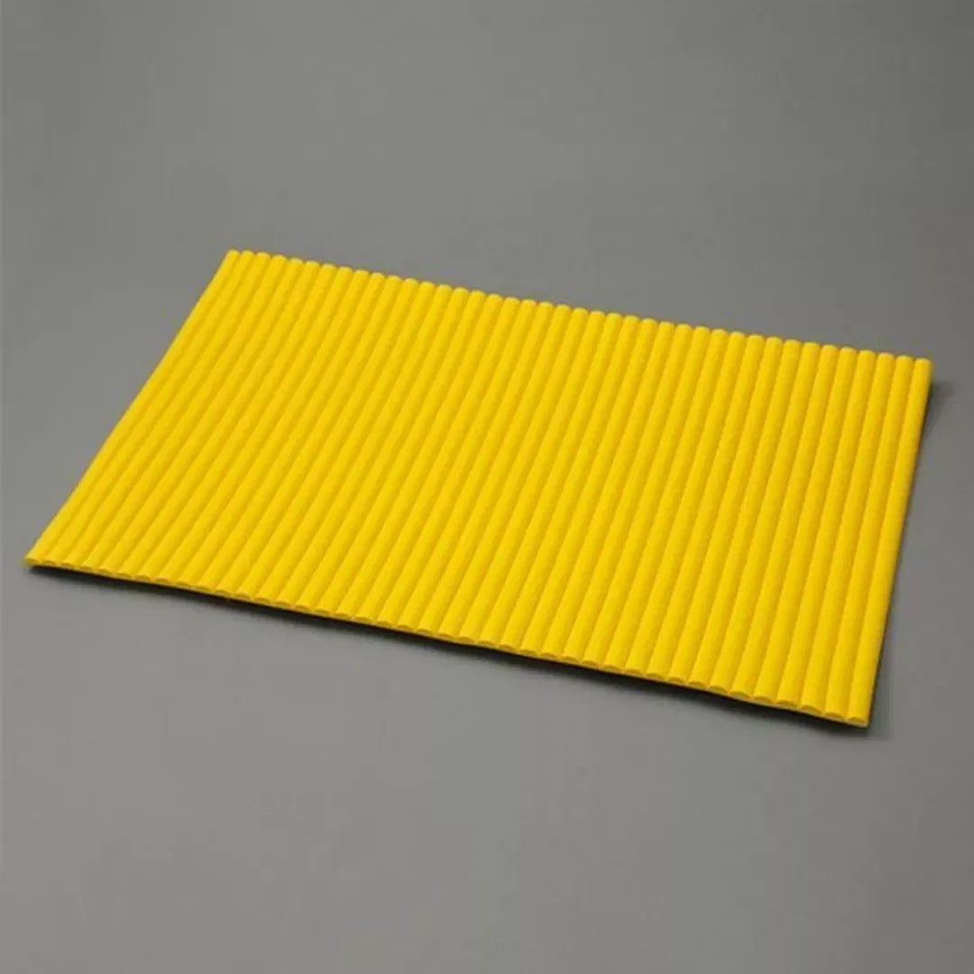 Panou decorativ pentru perete, autoadeziv, galben, 9mm