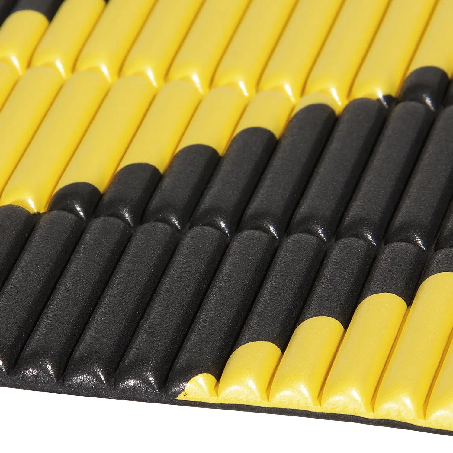 Panou decorativ, uz industrial, negru/galben, 5mm