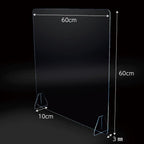 Panou din acrilic, pentru protectie, 60x60cm, FM-113