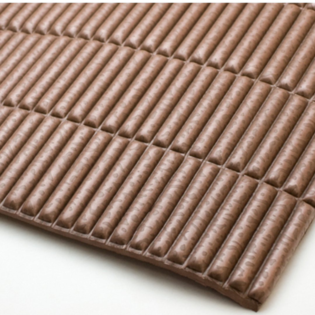 Tapet perete camera copii spumă cauciuc 600x900x5mm - Siguranță și Confort - Maro