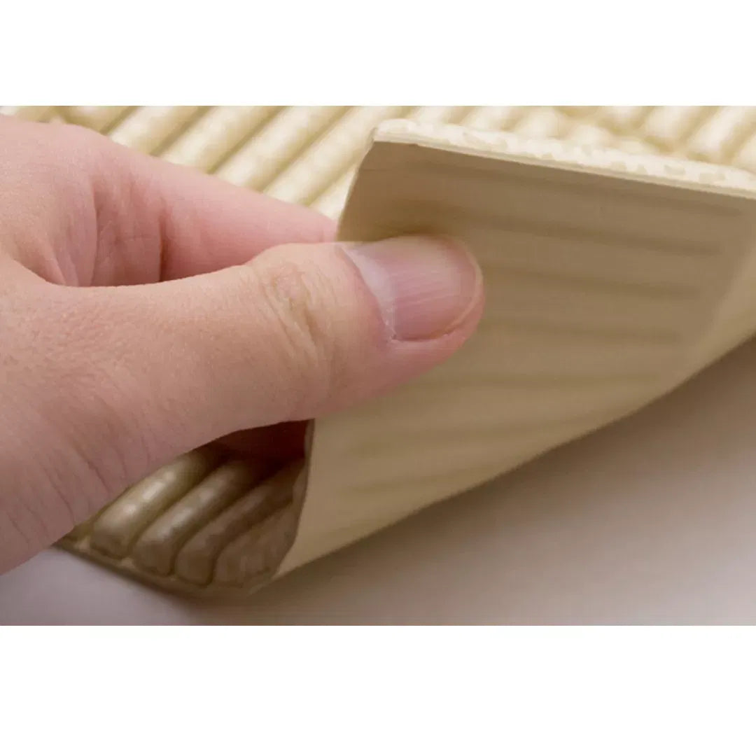 Tapet perete camera copii spumă cauciuc 400x600x6 mm, Bej