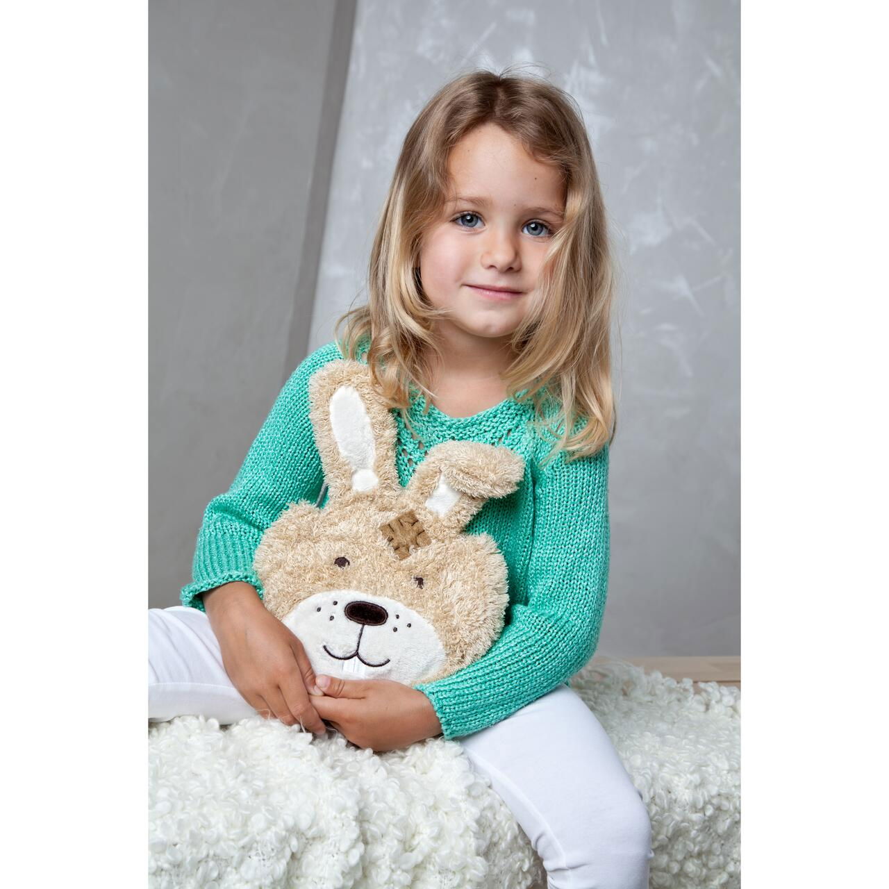 Pernuta termica anticolici cu samburi de cirese si husa detasabila si lavabila, model Iepuras, Gruenspecht 179-00 - Default Title