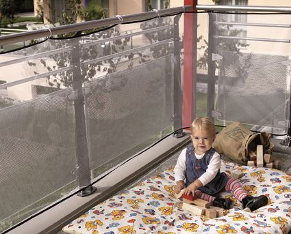 Plasa protectie balcon/terasa Reer pentru copii - Default Title