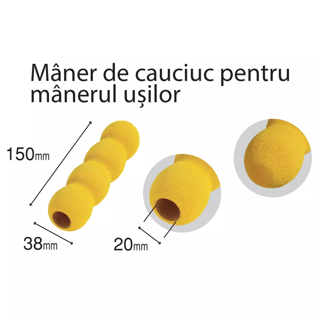 Protecție Clanță Ușă din Spumă de Cauciuc - Siguranță pentru Copii