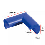 Protectie colturi mobila, albastru - 37(l)x70(L)x31(h)x9(t)