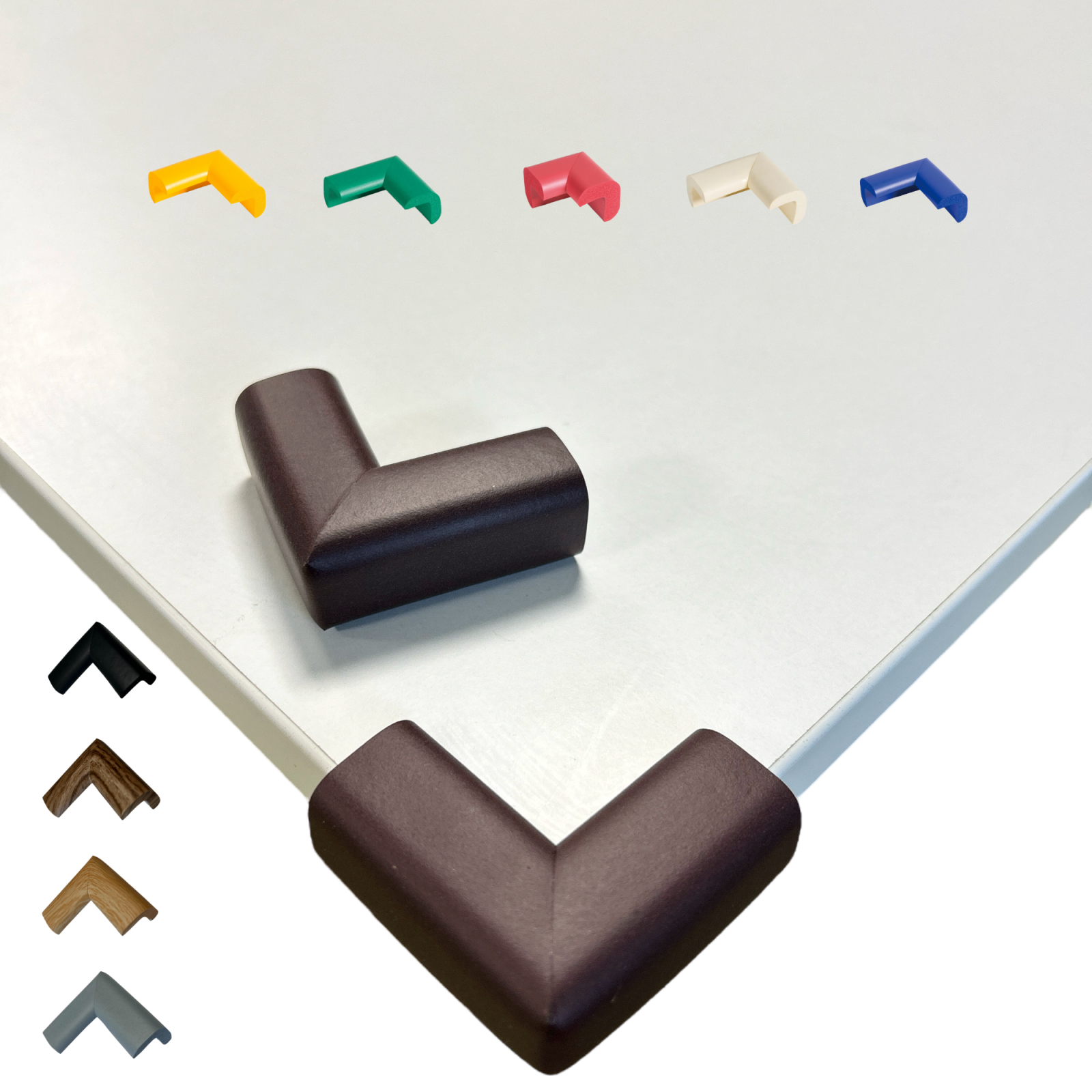 Protectie colturi mobila, maro - 18(l)x37(L)x15(h)x4(t)