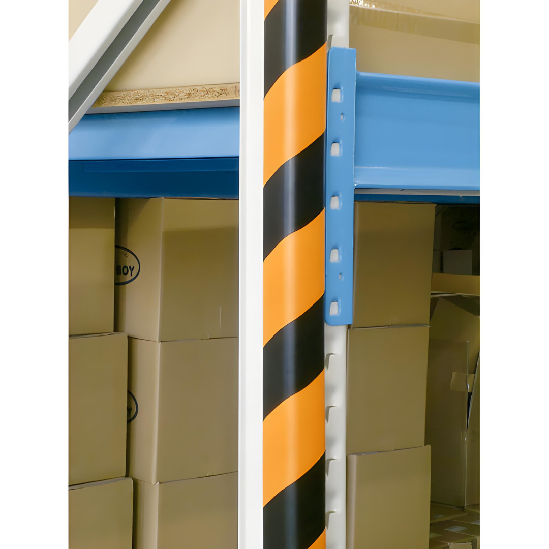 Bandă Protecție Muchii Negru-Galben 90cm | Carboysafety