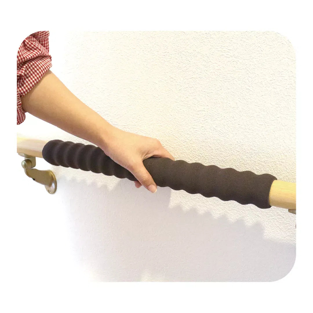 Protectie maner pentru balustrada, din spuma de cauciuc, maro, 40cm - Aprox: 32 (diametru interior) x400 mm（l）