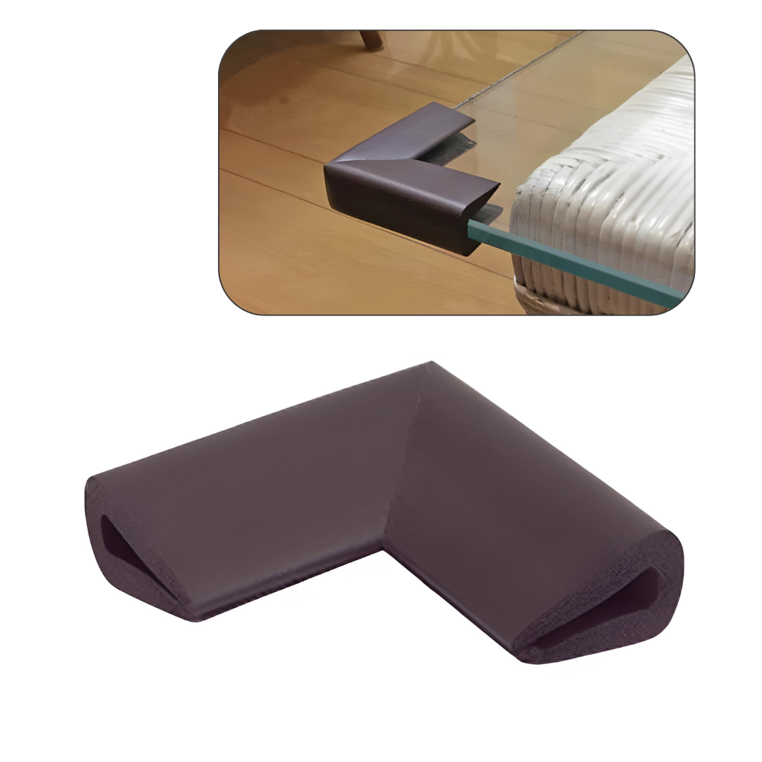 Protectie muchii, din spuma, multicolor - Maro, 18(l)x65(L)x30(h)x9