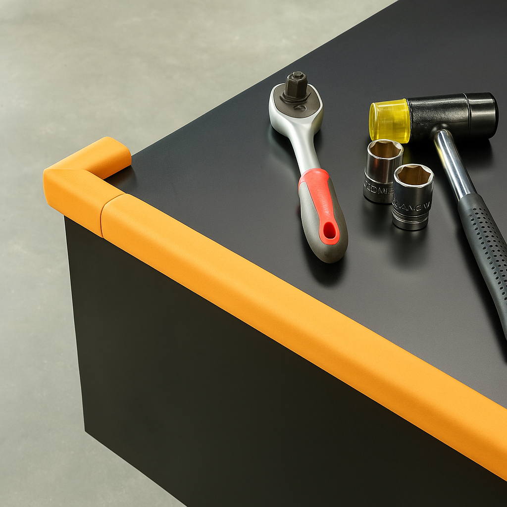 Protecție colțuri mobilă industrială – Spumă cauciuc 3+1 Gratuit