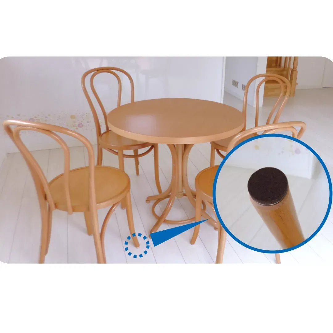 Protectii pasla autoadezive, pentru mobilier, negre