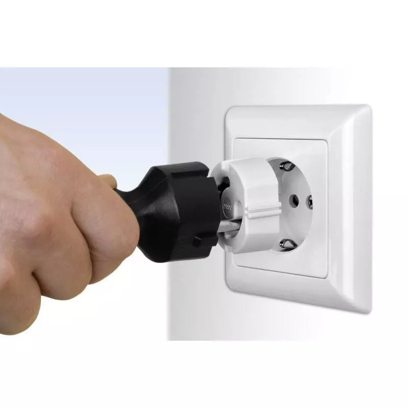 Protectii pentru prize Reer, tip capac, albe, set 5 buc