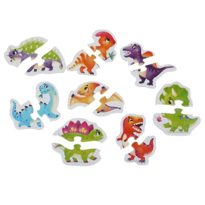 Puzzle Cubika, Dinozauri, 2 ani+