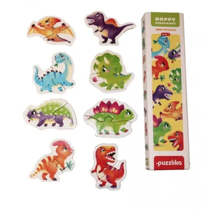 Puzzle Cubika, Dinozauri, 2 ani+