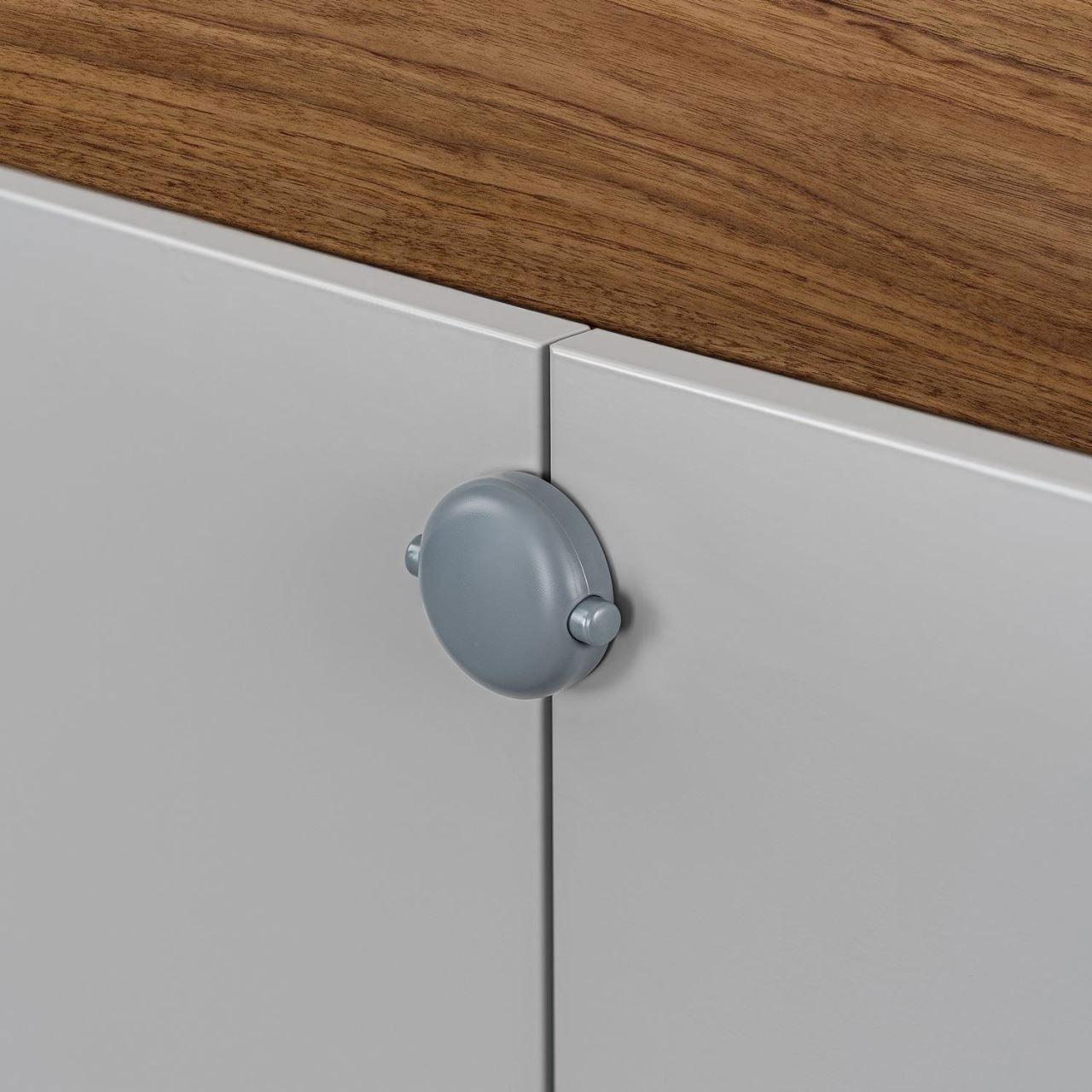 Siguranta pentru usi duble gri Reer 71081