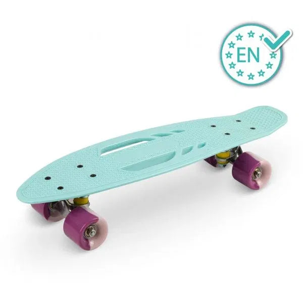 Skateboard copii, 3 ani+, Qkids, Galaxy - Albastru Deschis - Default Title