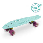 Skateboard copii, 3 ani+, Qkids, Galaxy - Albastru Deschis - Default Title