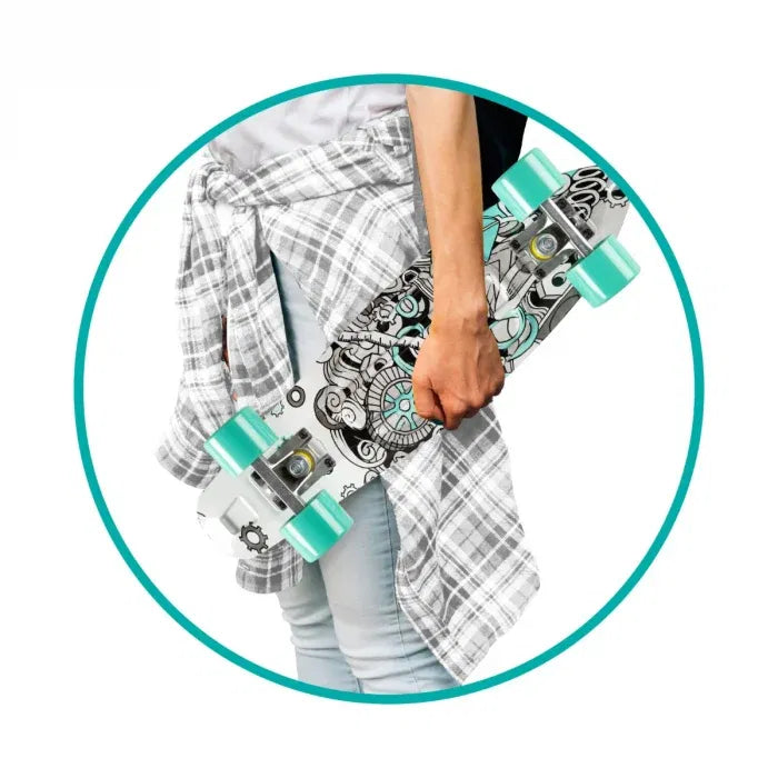 Skateboard copii, 3 ani+, Qkids, Galaxy - Industrial