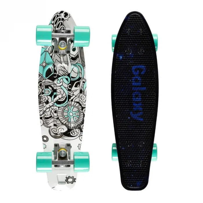 Skateboard copii, 3 ani+, Qkids, Galaxy - Industrial - Default Title