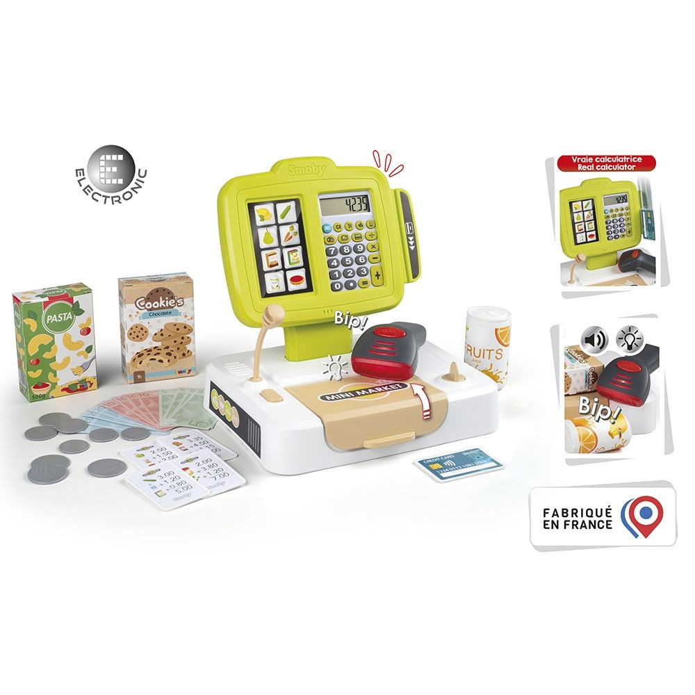 Casa de marcat pentru copii de la 3 ani+, Small Cash Register Smoby