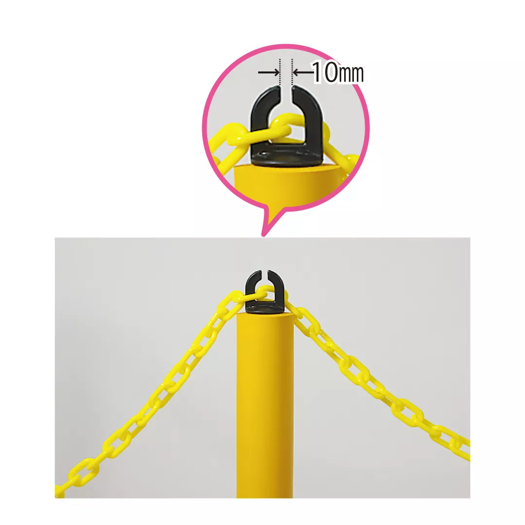 Stalpisori delimitare acces, de cauciuc, 250x480x60mm