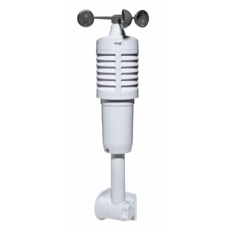 Statie meteo digitala Spring Breeze cu senzor extern wireless de temperatura, umiditate, viteza vant TFA 35.1140.01