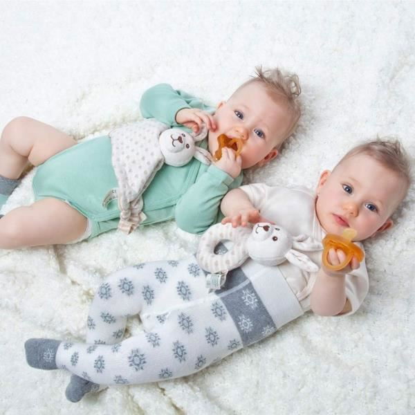 Suzeta ortodontica monobloc BIO, din latex de cauciuc organic, 18+ luni Grunspecht 674-00