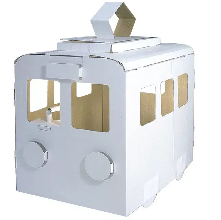 Trenulet din carton, pentru colorat - Default Title