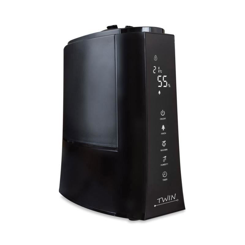 Umidificator cu ionizare si difuzor arome TWIN negru, Airbi BI3221 - Default Title