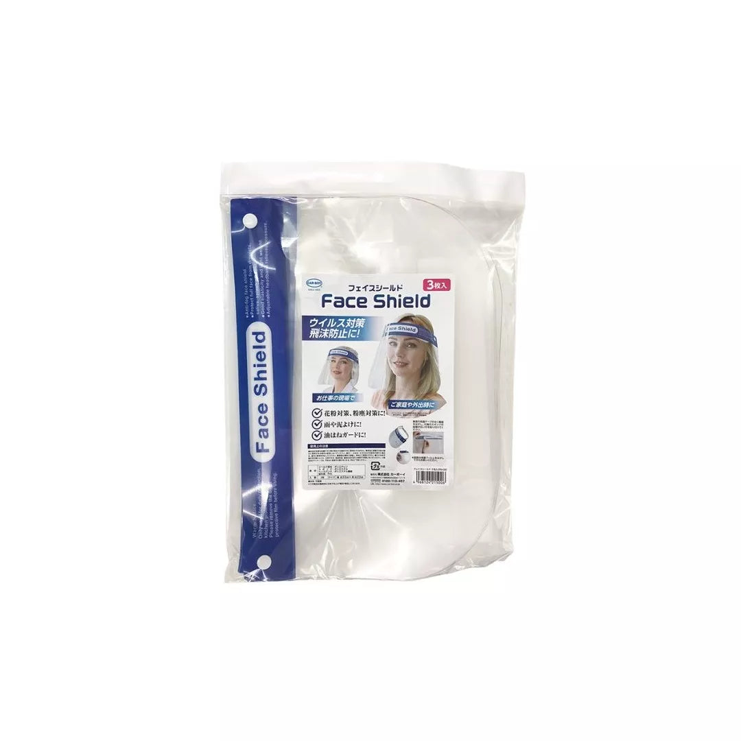 Viziera de protectie faciala, antiaburire, cu burete si elastic, set 3 buc, FM-05